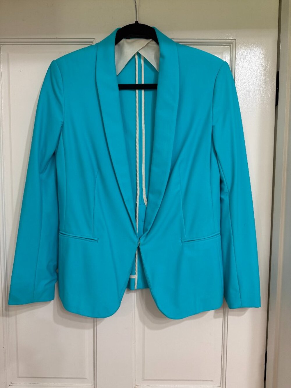 NEW Rag and Bone Beautiful Turquoise Jacket sz 8